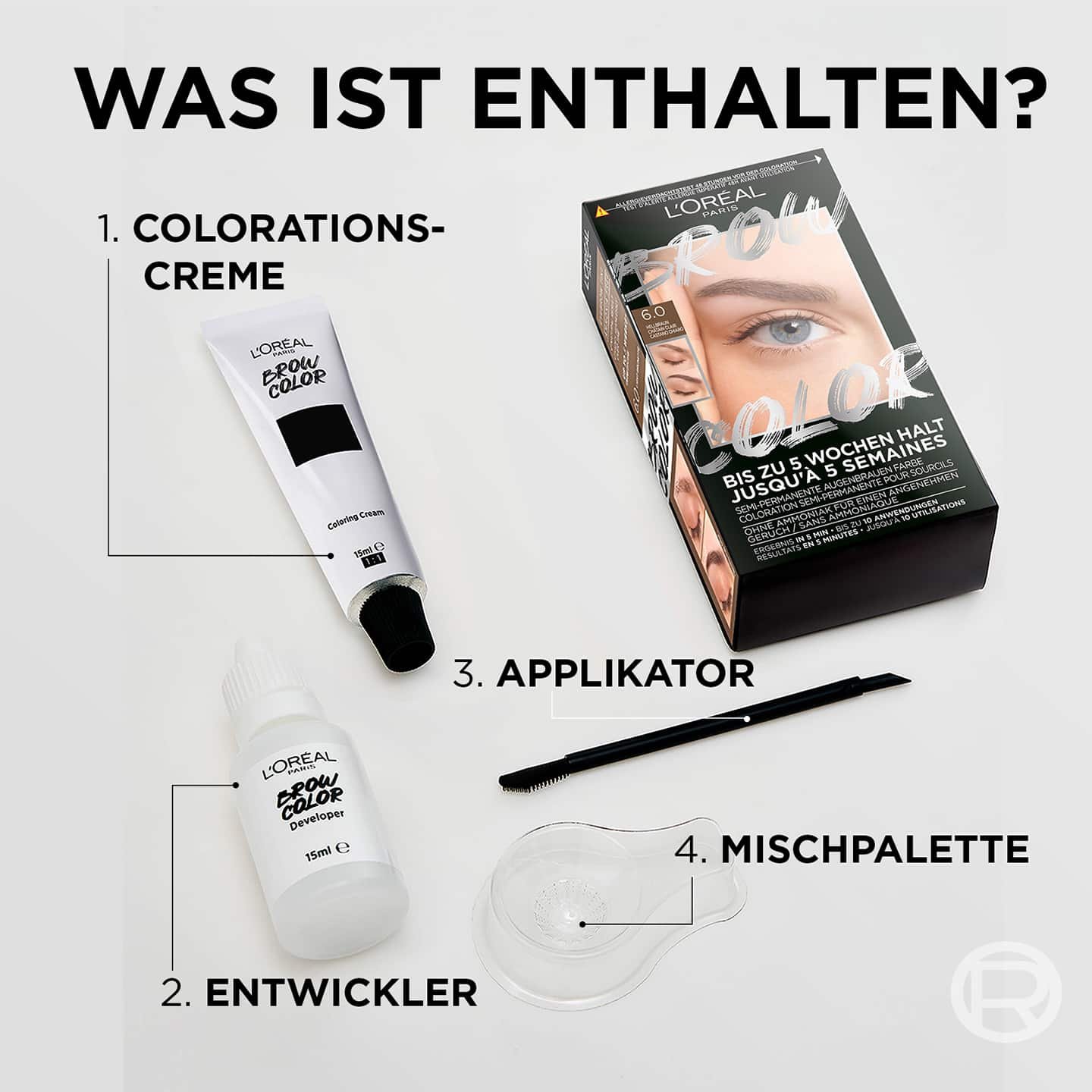 Brow Color Verpackungsinhalt